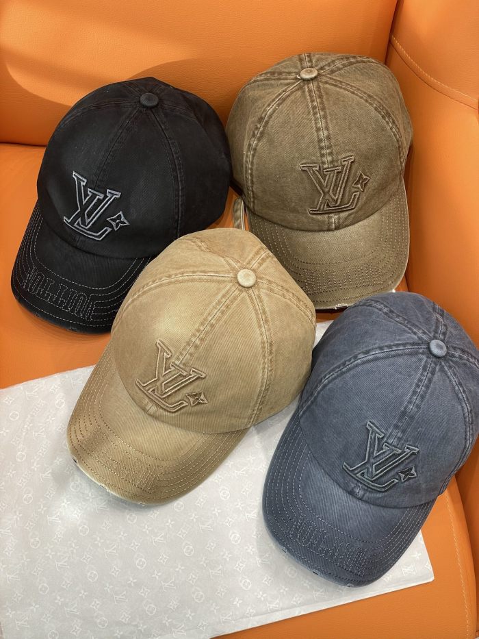 NIGO Louis Vuitton LV Denim Washed Baseball Cap M5235M #nigo334492