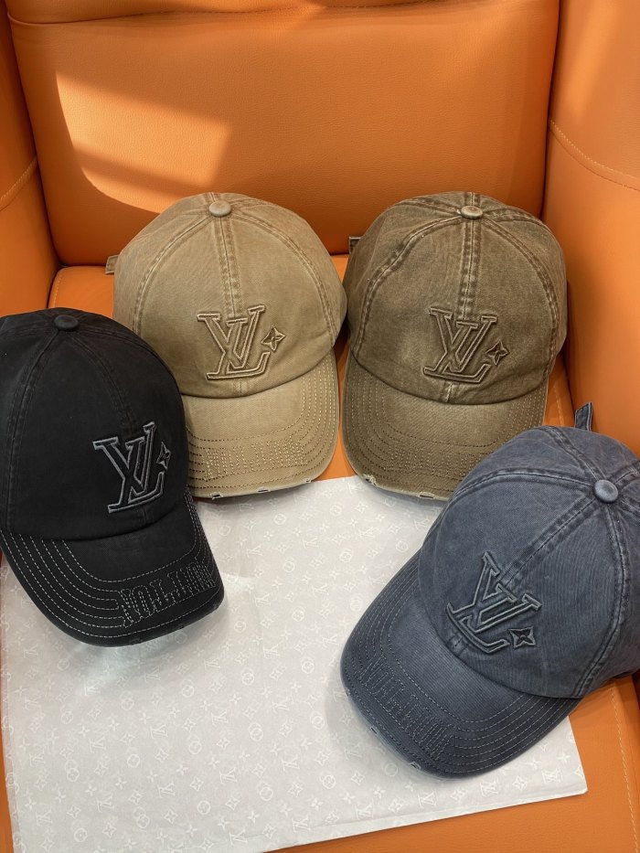 NIGO Louis Vuitton LV Denim Washed Baseball Cap M5235M #nigo334492