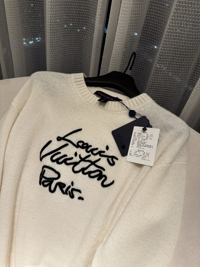NIGO Louis Vuitton Cursive Signature Pullover #nigo334539