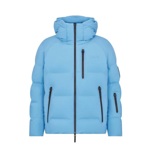 NIGO Dior x Descente x Peter Doig Light Blue Puffer Coat #nigo334553