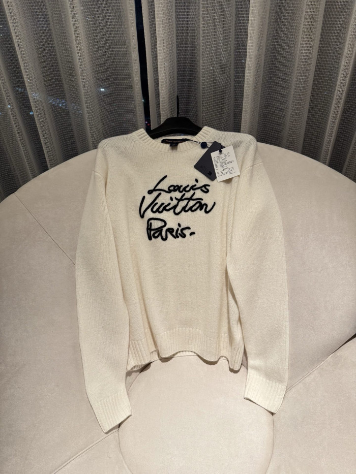 NIGO Louis Vuitton Cursive Signature Pullover #nigo334539