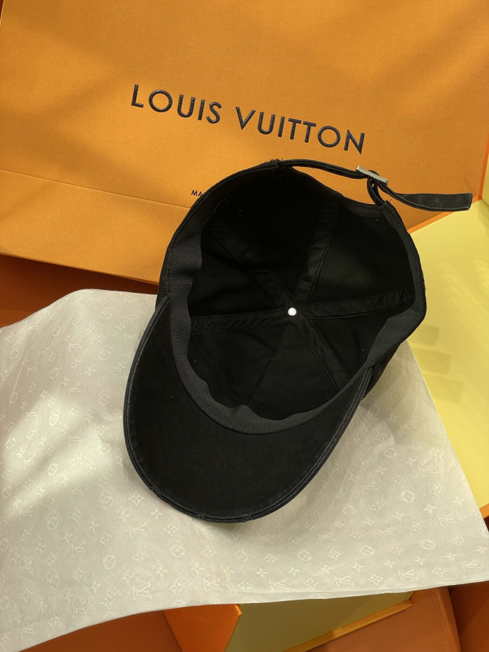 NIGO Louis Vuitton LV Denim Washed Baseball Cap M5235M #nigo334492