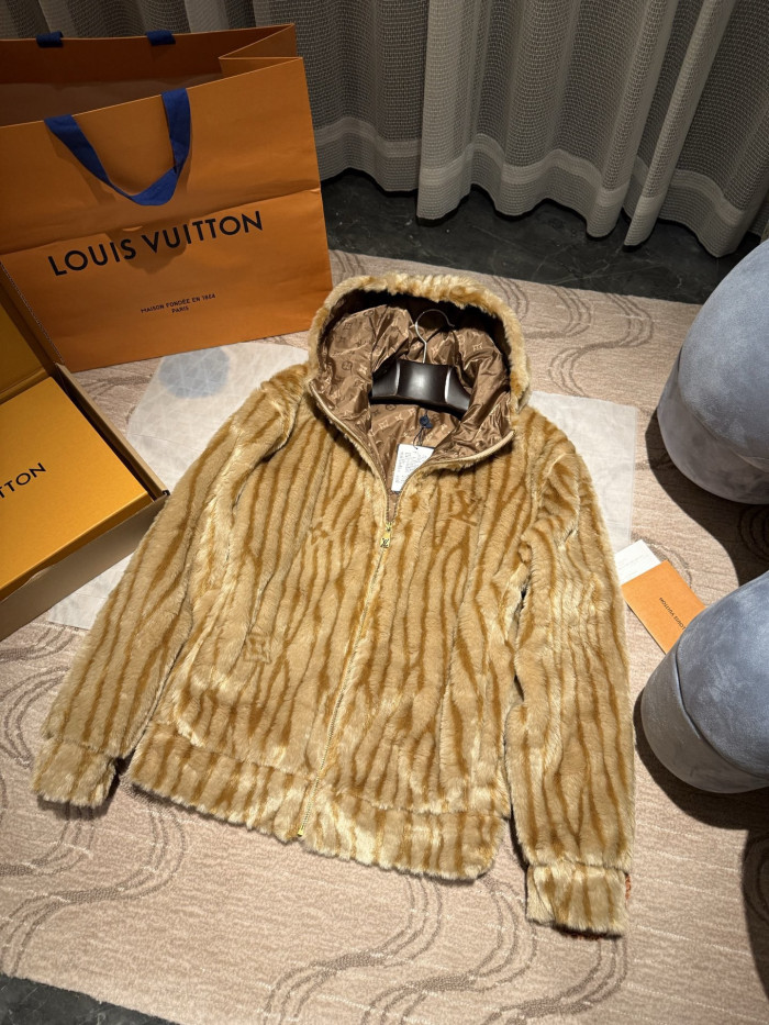 NIGO Louis Vuitton Epi Fleece Hooded Blouson #nigo334486