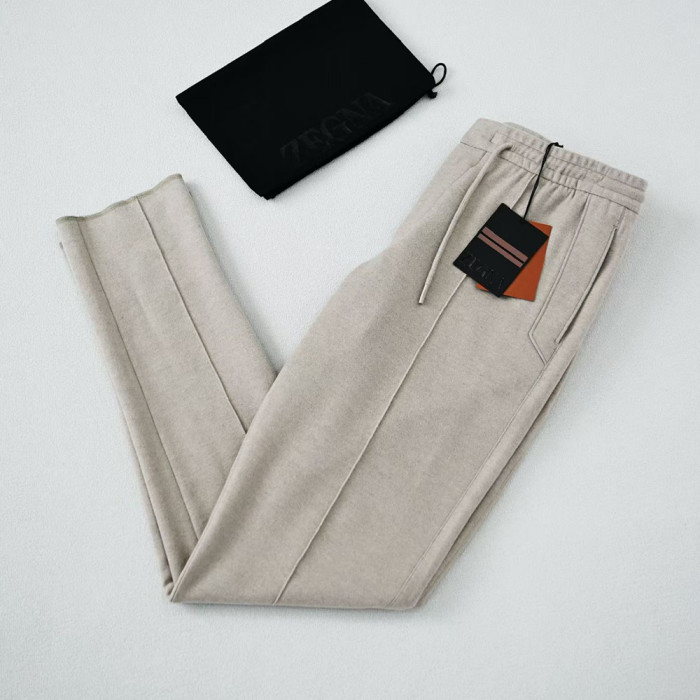 NIGO Zegna Grey Mélange Wool Joggers #nigo334675