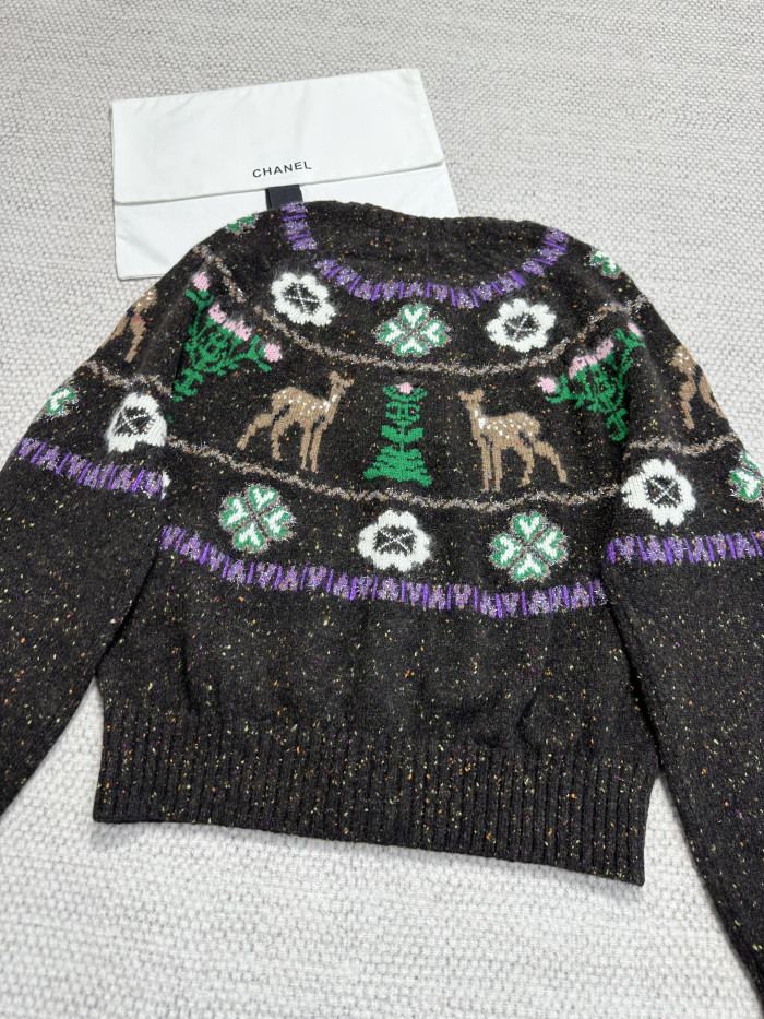 NIGO Chanel Cashmere Cardigan Brown #nigo334446