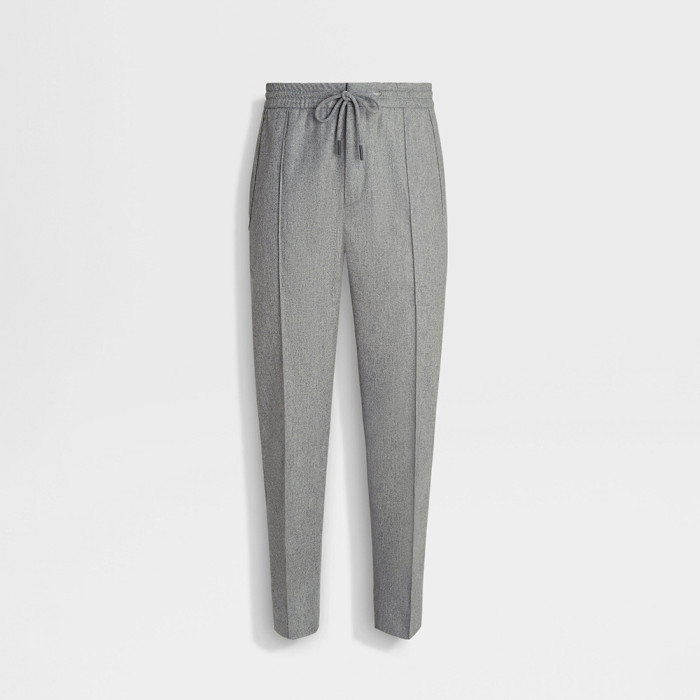 NIGO Zegna Grey Mélange Wool Joggers #nigo334675