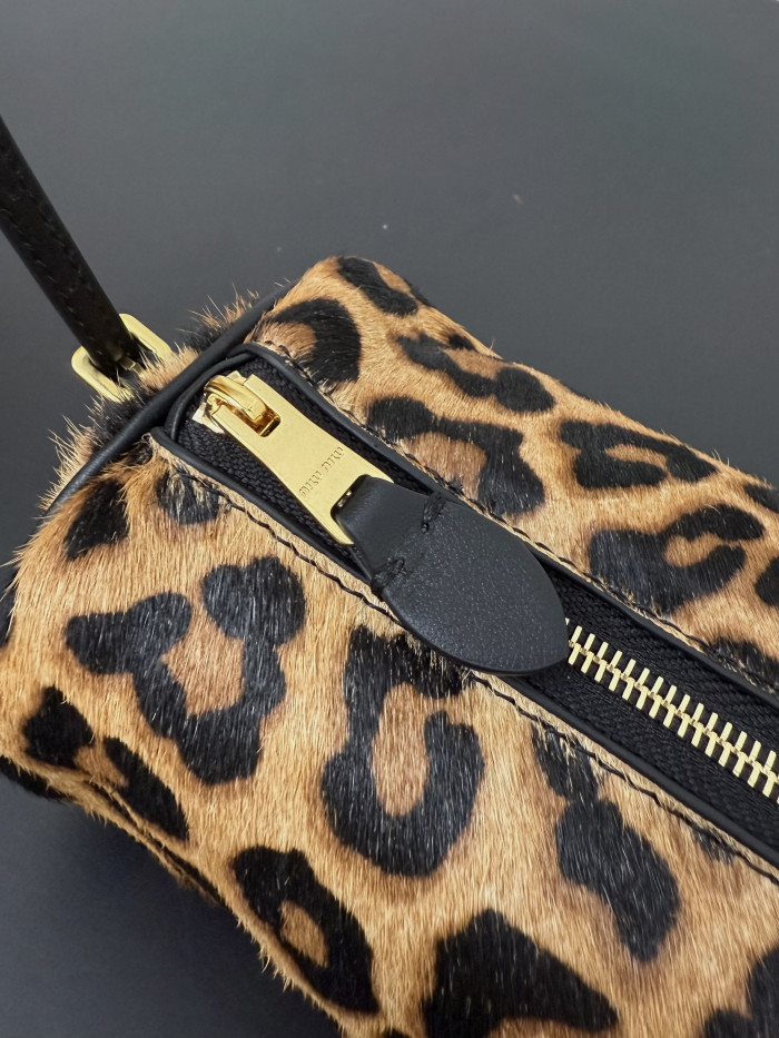 NIGO MiuMiu Honey Printed Leather Pouch #nigo334715
