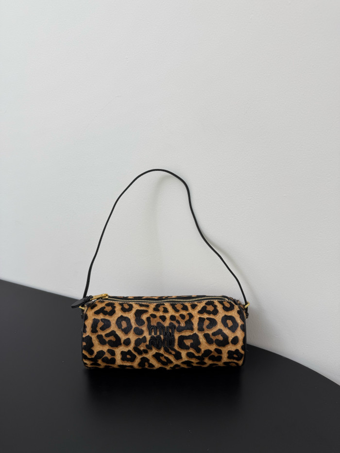 NIGO MiuMiu Honey Printed Leather Pouch #nigo334715