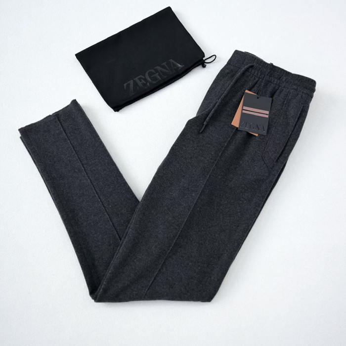 NIGO Zegna Grey Mélange Wool Joggers #nigo334675