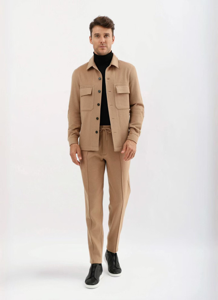 NIGO Zegna Grey Mélange Wool Joggers #nigo334675