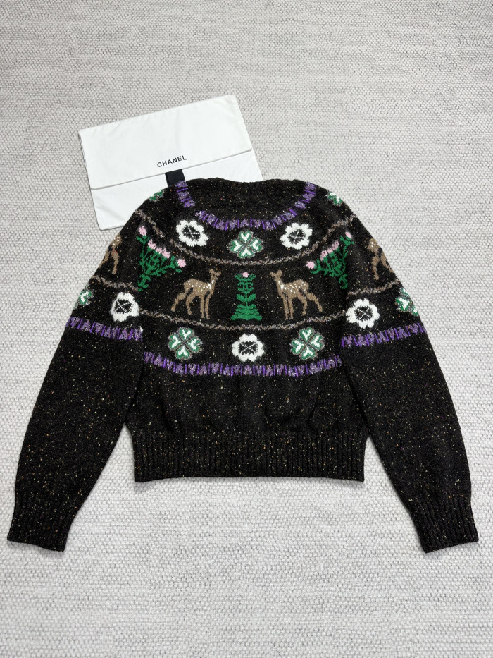 NIGO Chanel Cashmere Cardigan Brown #nigo334446