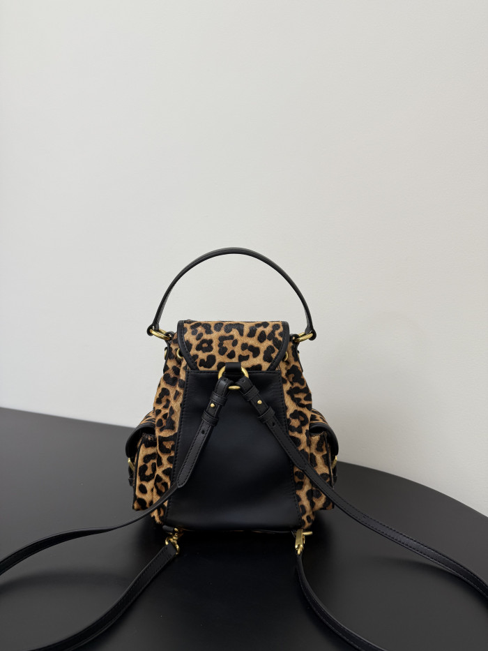 NIGO MiuMiu Honey Printed Leather Backpack #nigo334714