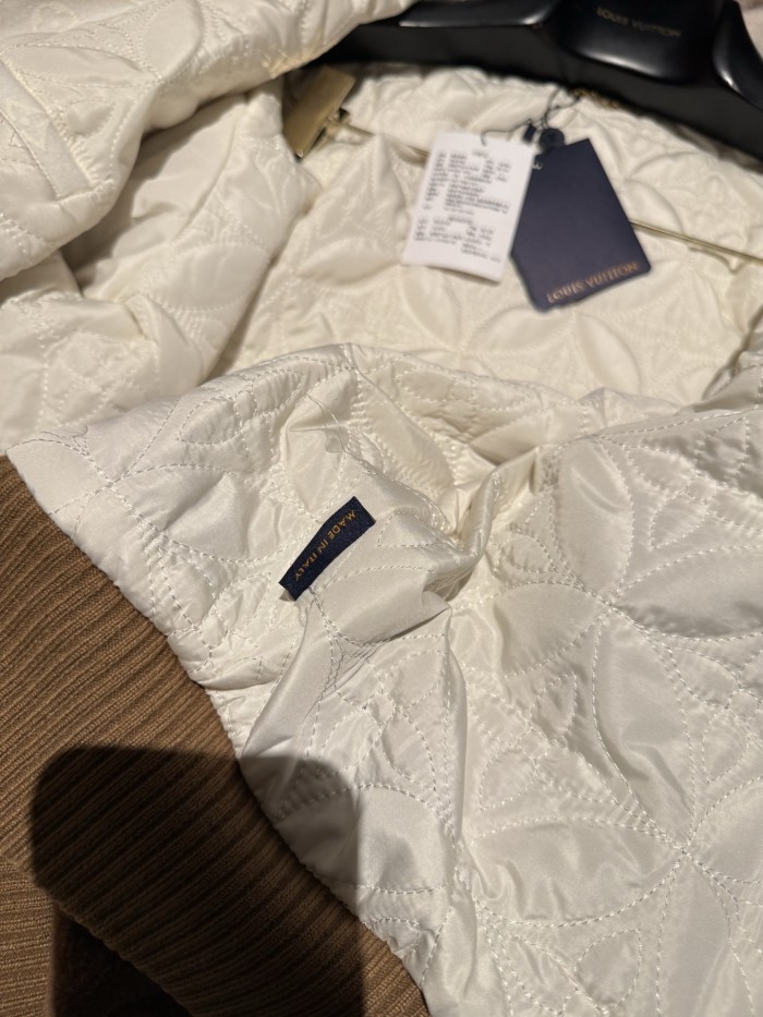 NIGO Louis Vuitton Men's Monogram Blouson With Shearling Collar 1AJBCW #nigo334771
