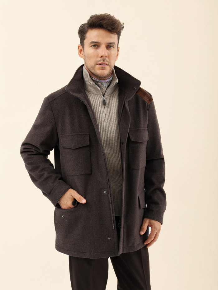 NIGO Loro Piana Traveler Military Jacket Cashmere #nigo334784
