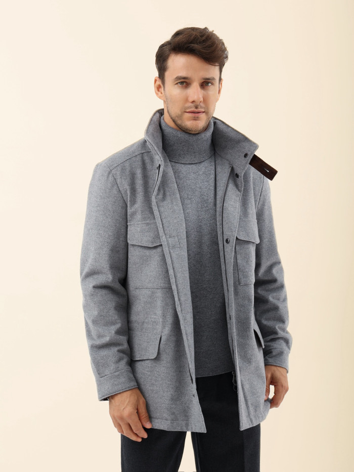 NIGO Loro Piana Traveler Military Jacket Cashmere #nigo334784