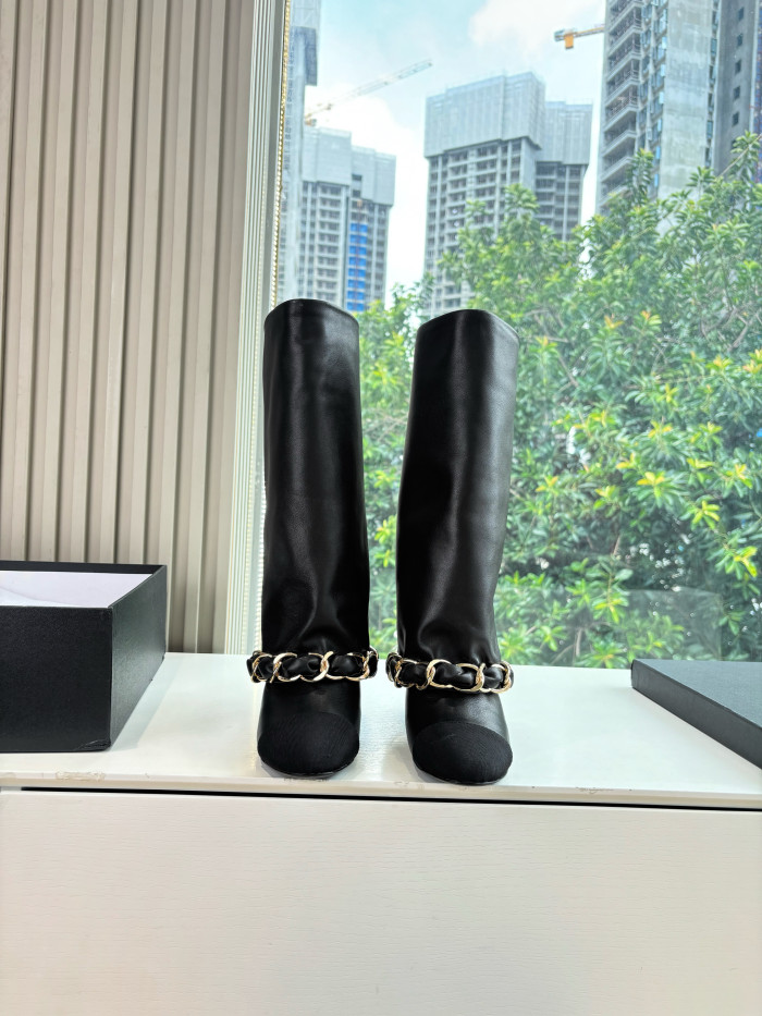 NIGO Chanel Women's Letter Knight Boots #nigo334916