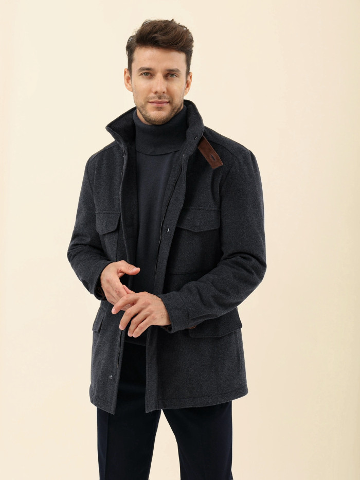 NIGO Loro Piana Traveler Military Jacket Cashmere #nigo334784