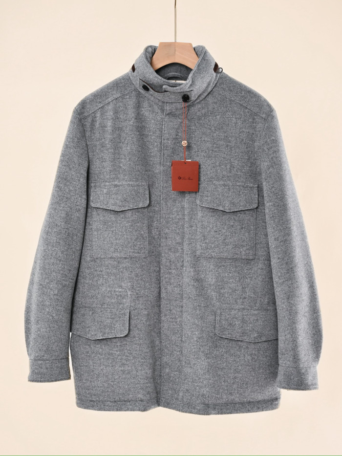 NIGO Loro Piana Traveler Military Jacket Cashmere #nigo334784