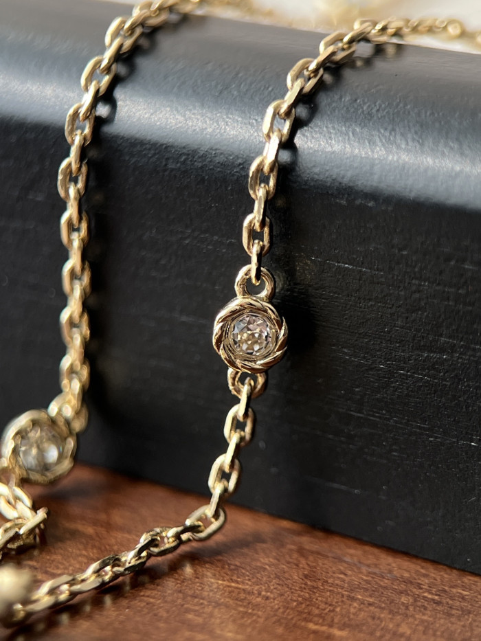 NIGO Valentino Cherryfic Bracelet Earrings Necklace In Metal And Swarovski Woman #nigo334787