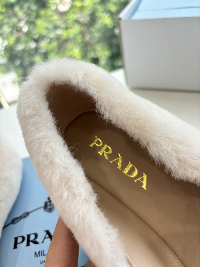 NIGO Prada Women's Plush Mary Jane Loafers #nigo334919