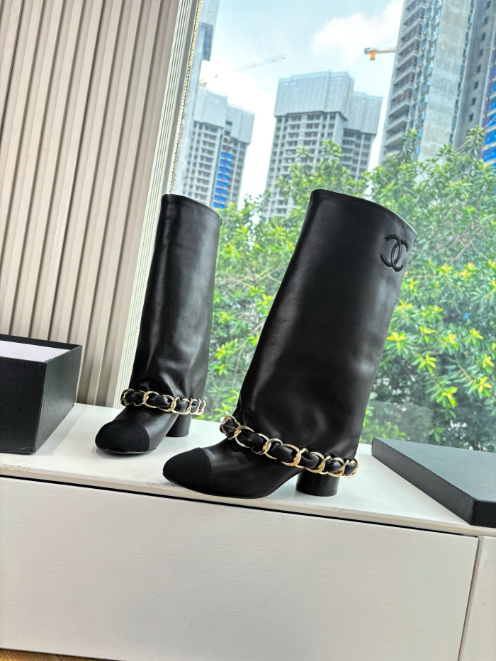 NIGO Chanel Women's Letter Knight Boots #nigo334916