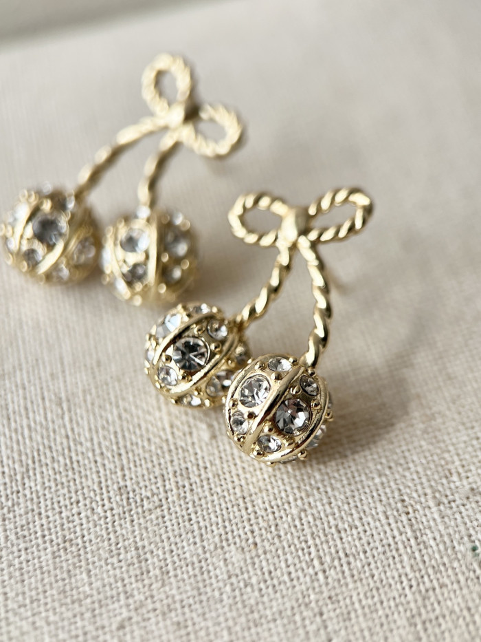 NIGO Valentino Cherryfic Bracelet Earrings Necklace In Metal And Swarovski Woman #nigo334787