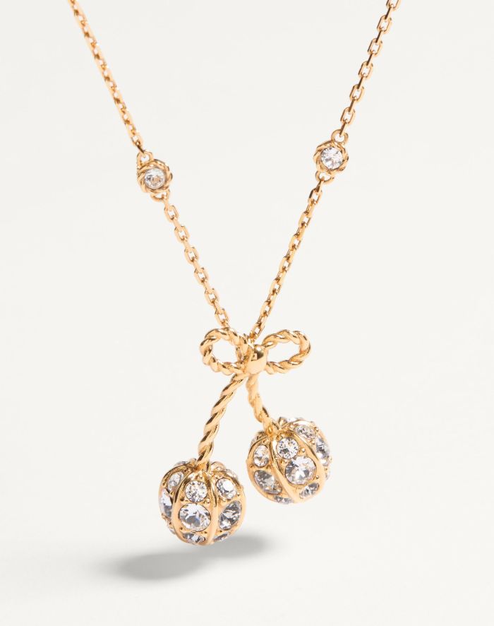 NIGO Valentino Cherryfic Bracelet Earrings Necklace In Metal And Swarovski Woman #nigo334787