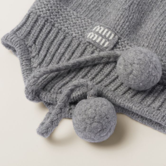 NIGO MiuMiu Wool and Cashmere Hat Gray #nigo334924