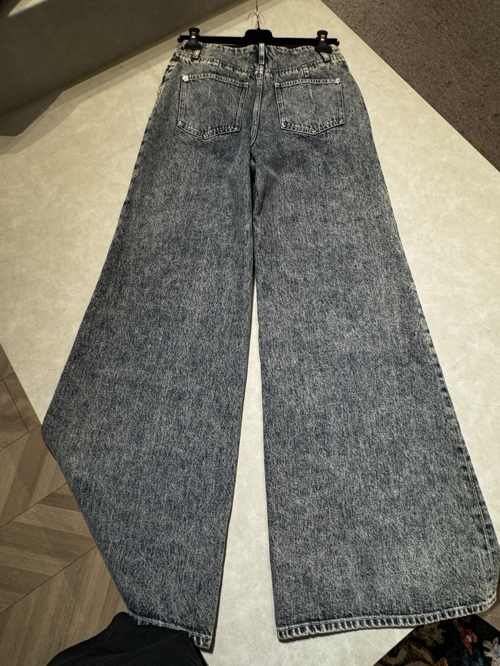 NIGO Chanel Blouson Jeans Printed Washed Denim Blue #nigo334789