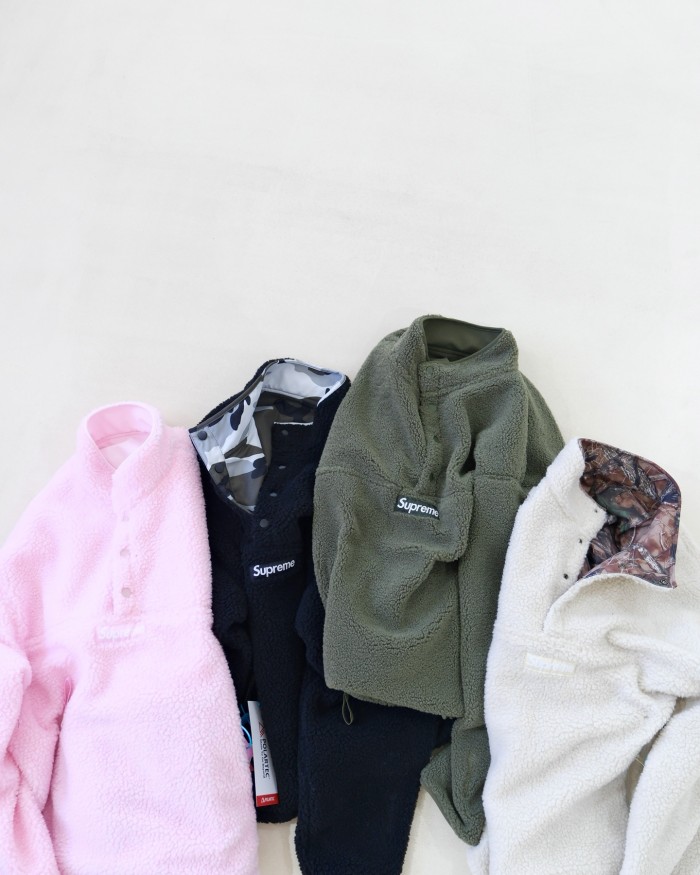 NIGO Supreme Polartec Shearling Reversible Pullover #nigo334838