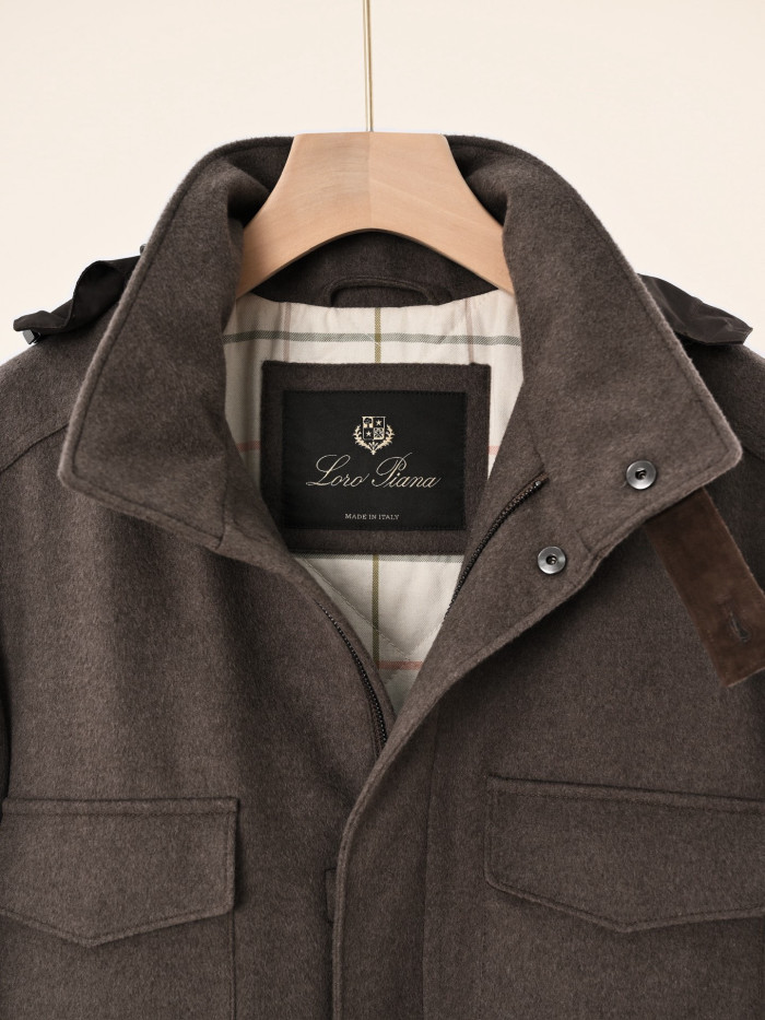 NIGO Loro Piana Traveler Military Jacket Cashmere #nigo334784