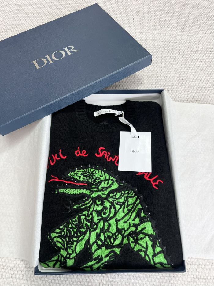 NIGO Louis Vuitton Dinosaur Monogram Long-sleeved Sweater #nigo334962