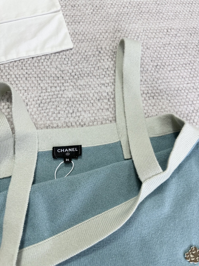NIGO Chanel Women's Cashmere Knitted Suspender Belt #nigo321112