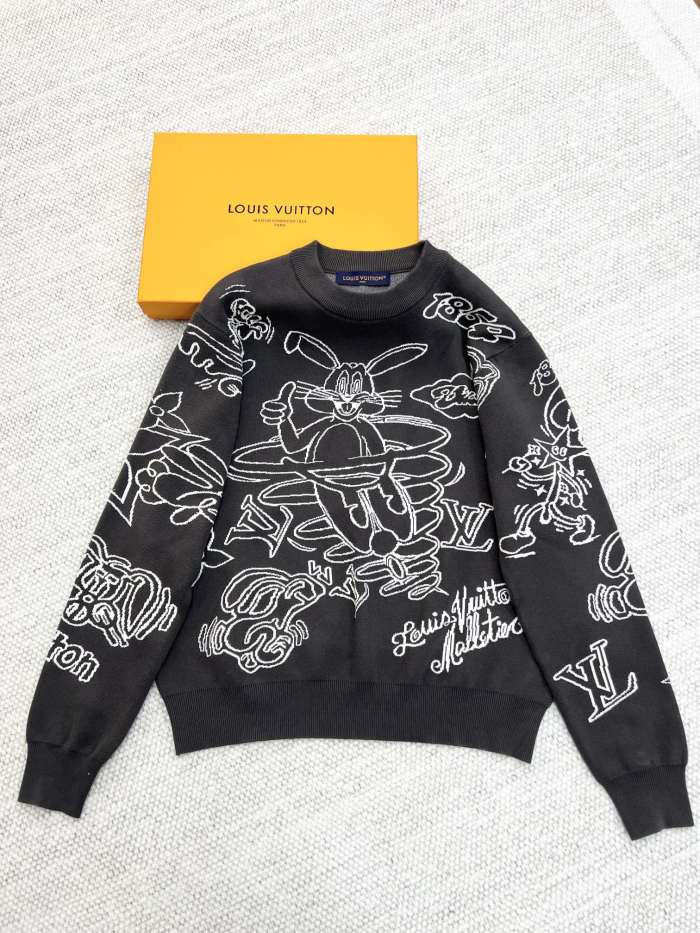 NIGO Louis Vuitton LV Rabbit Cartoon Knitted Sweater #nigo334961