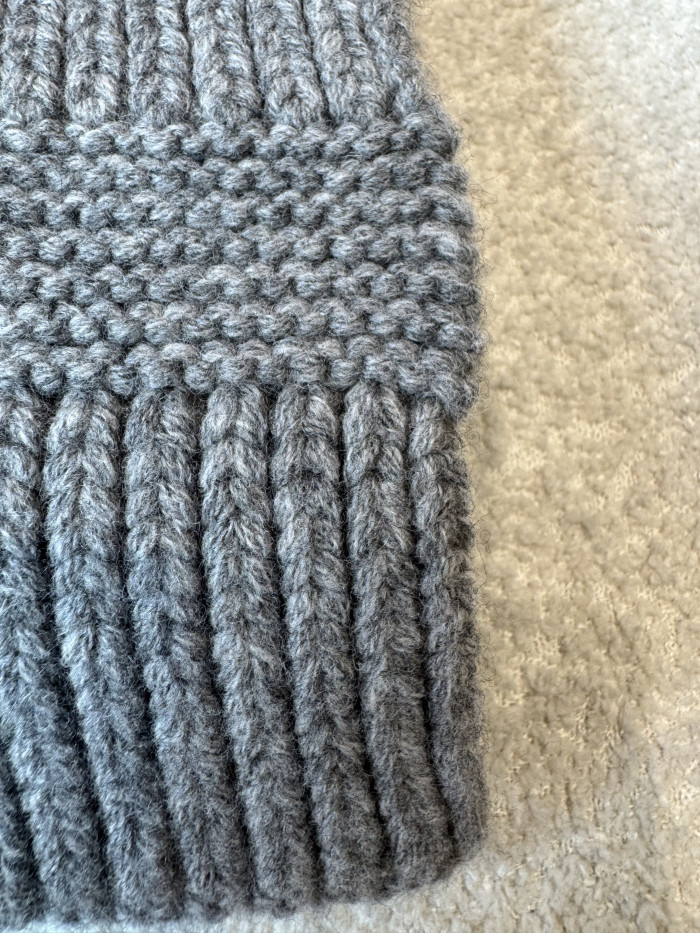 NIGO MiuMiu Grey Cashmere Scarf #nigo334925