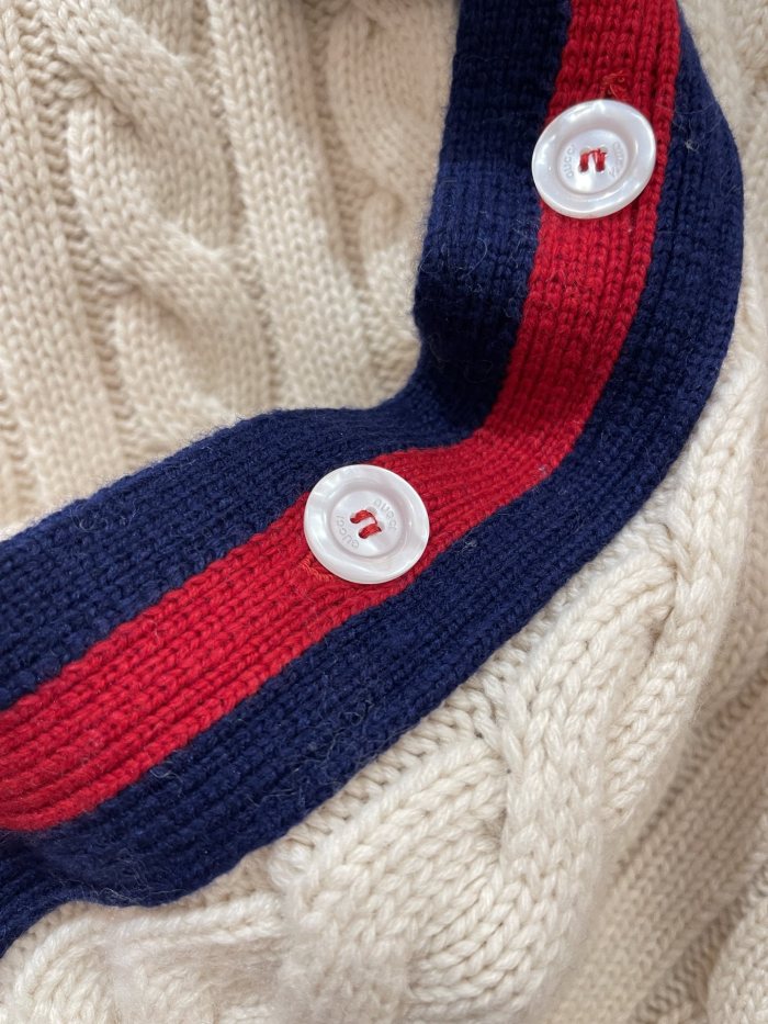 NIGO Gucci Men's and Women's Striped Cardigans #nigo335003