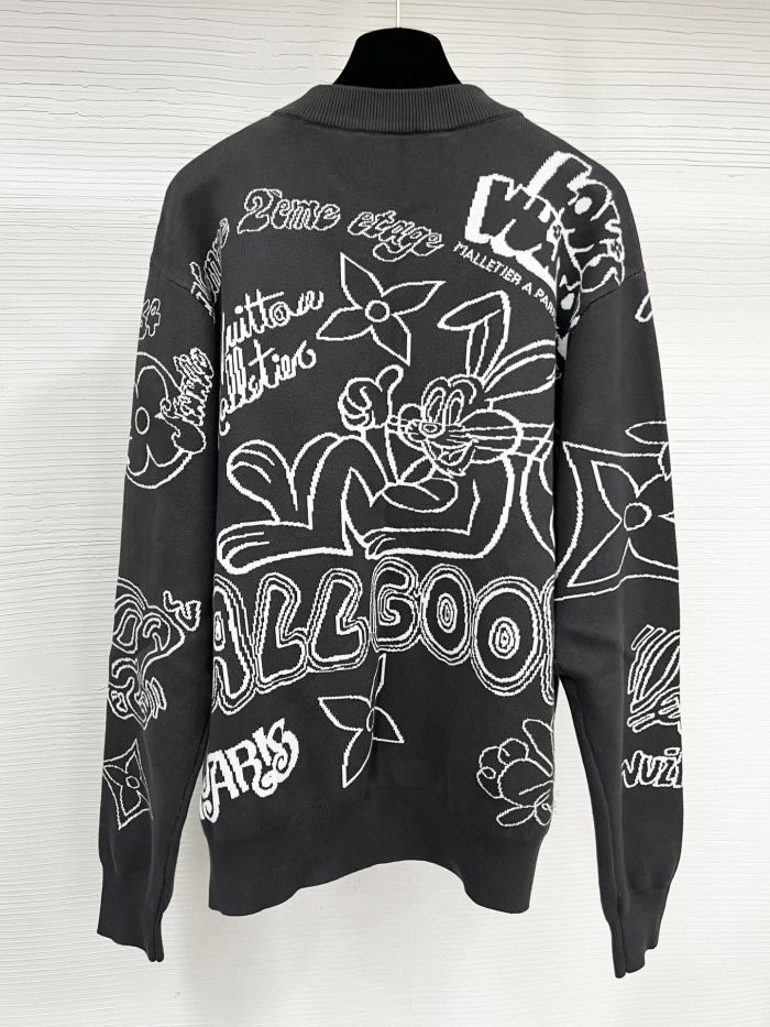 NIGO Louis Vuitton LV Rabbit Cartoon Knitted Sweater #nigo334961