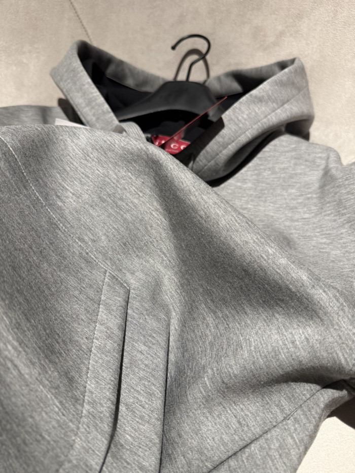 NIGO Gucci Double Viscose Jersey Sweatshirt in Grey Mélange #nigo335119