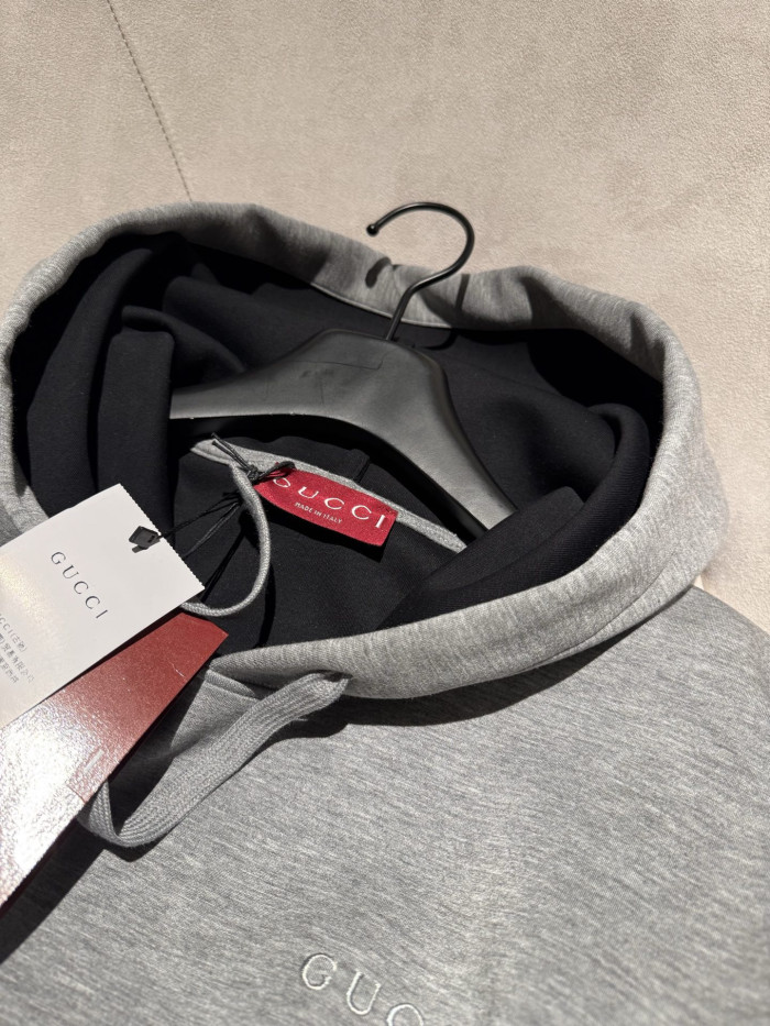 NIGO Gucci Double Viscose Jersey Sweatshirt in Grey Mélange #nigo335119
