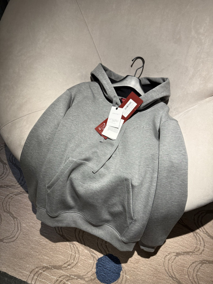 NIGO Gucci Double Viscose Jersey Sweatshirt in Grey Mélange #nigo335119