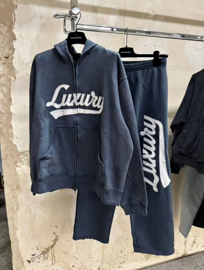 NIGO Balenciaga Men's Hooded Sweatshirt Wide-leg Sweatpants #nigo335238