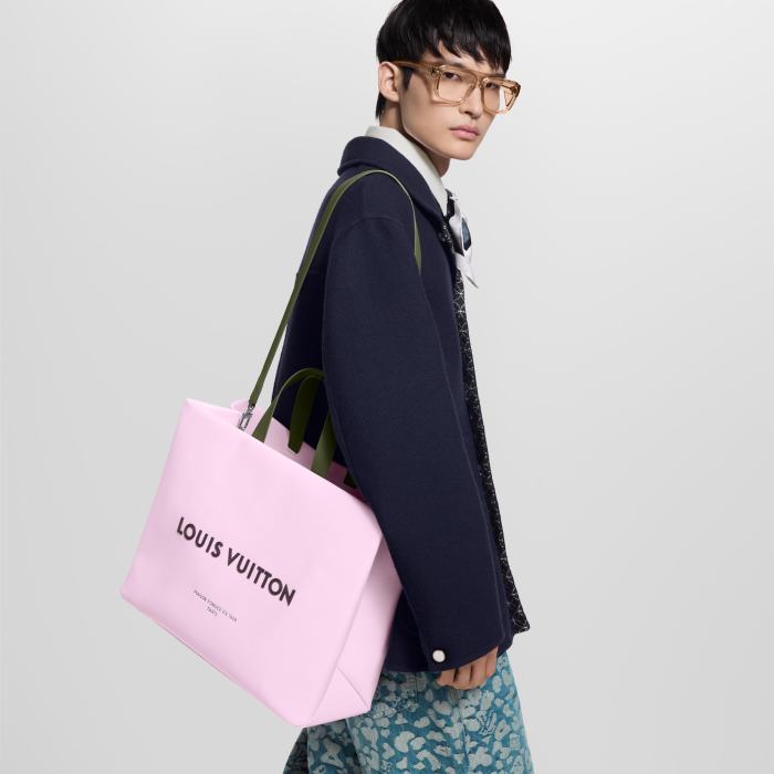 NIGO Louis Vuitton Shopper Tote MM Autres Cuirs Men Bags M24457 M13979 M13982 M26082 M15273 #nigo335347