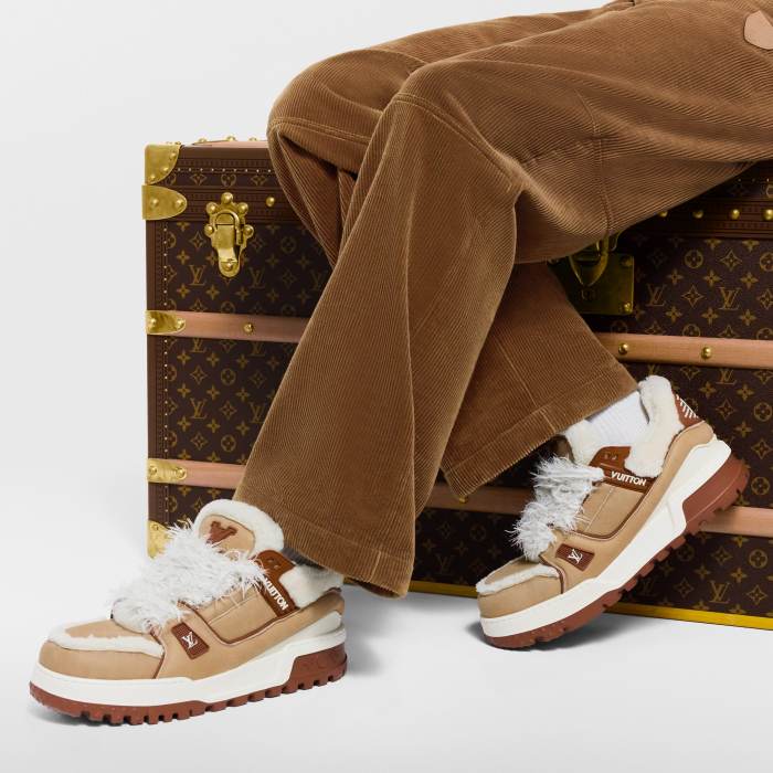 NIGO Louis Vuitton Lv Trainer Maxi Sneaker Men Shoes 1AJ282#nigo335266