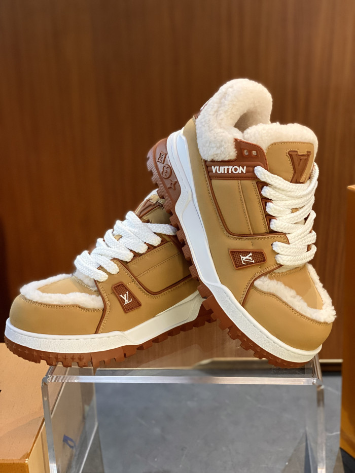 NIGO Louis Vuitton Lv Trainer Maxi Sneaker Men Shoes 1AJ282#nigo335266