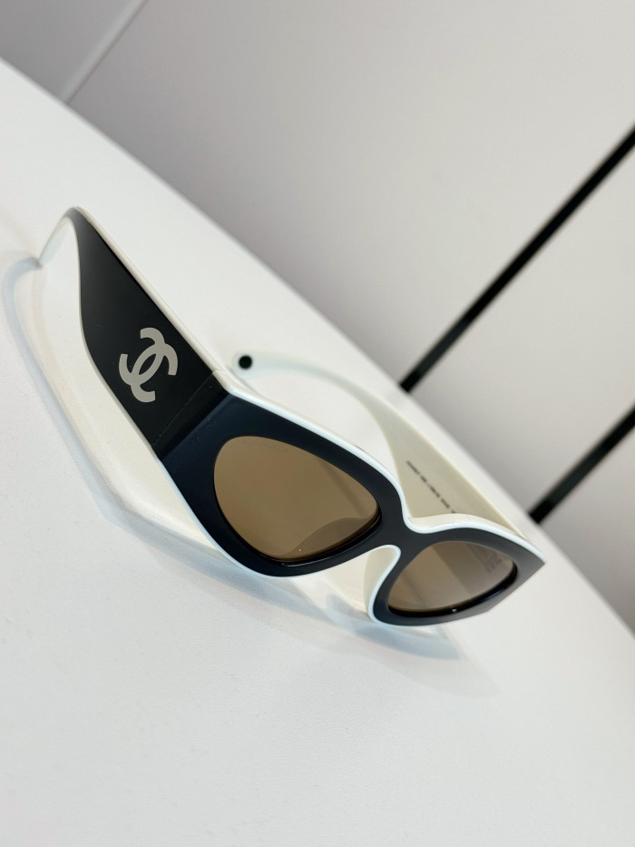 NIGO Chanel Sunglasses Cat Eye Sunglasses Nylon Fibre #nigo335389