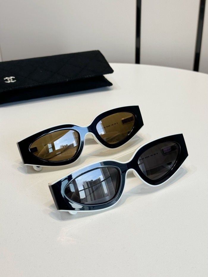 NIGO Chanel Sunglasses Cat Eye Sunglasses Nylon Fibre #nigo335389