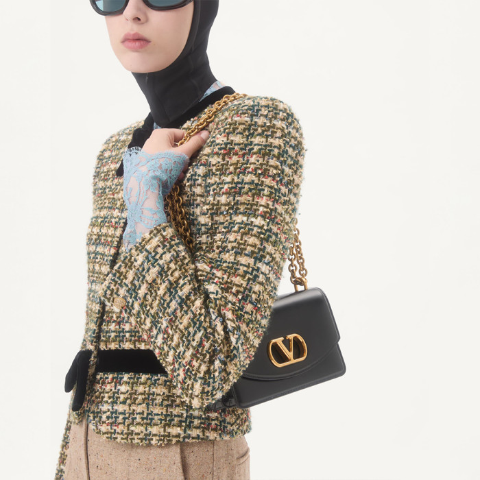NIGO Valentino Tweed Jacket for Woman in Multicolor #nigo335463
