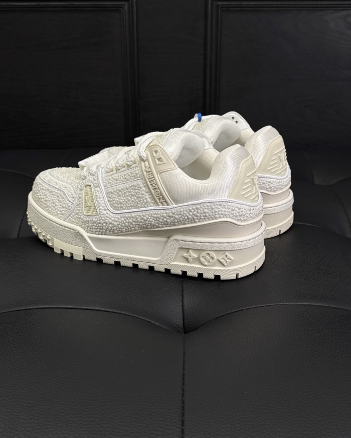 NIGO Louis Vuitton LV Trainer Sneaker Shoes 1AHTNJ#nigo335521