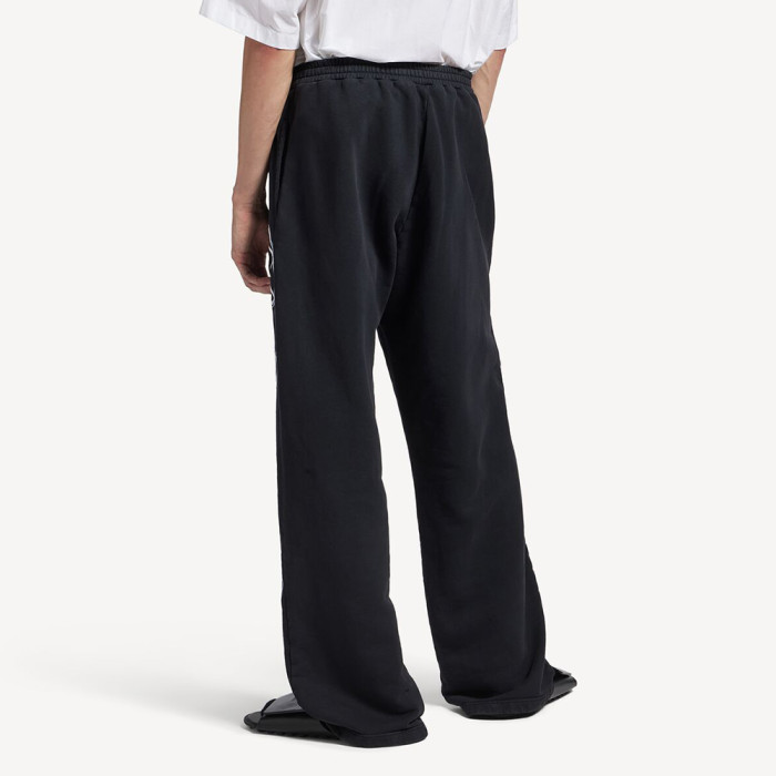 NIGO Balenciaga Men's Cursive Baggy Pants in Black white  #nigo335553