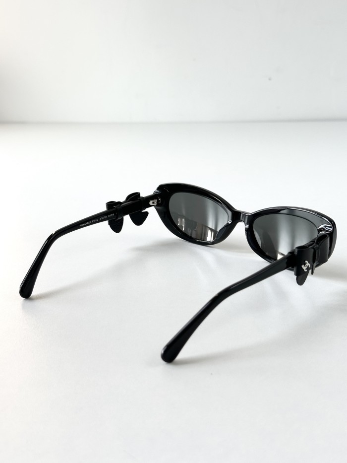 NIGO Chanel Cat Eye Sunglasses Acetate Calfskin #nigo335511